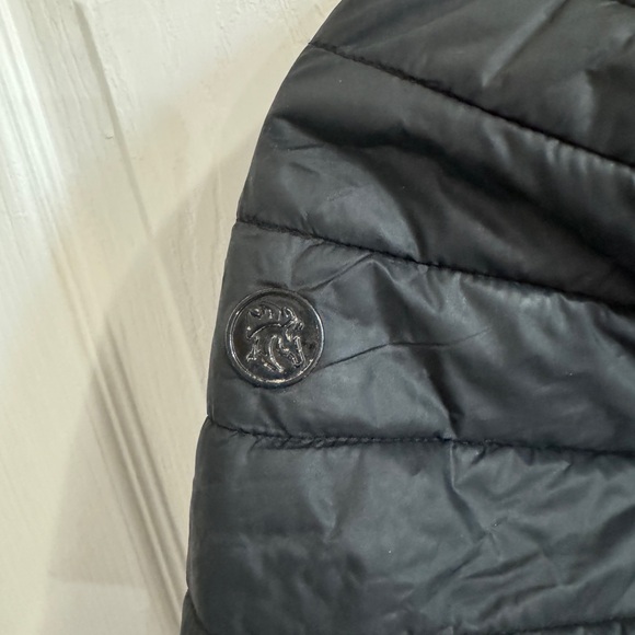 Tempo Black Puffer Jacket from Greenhawk - Picture 4 of 5